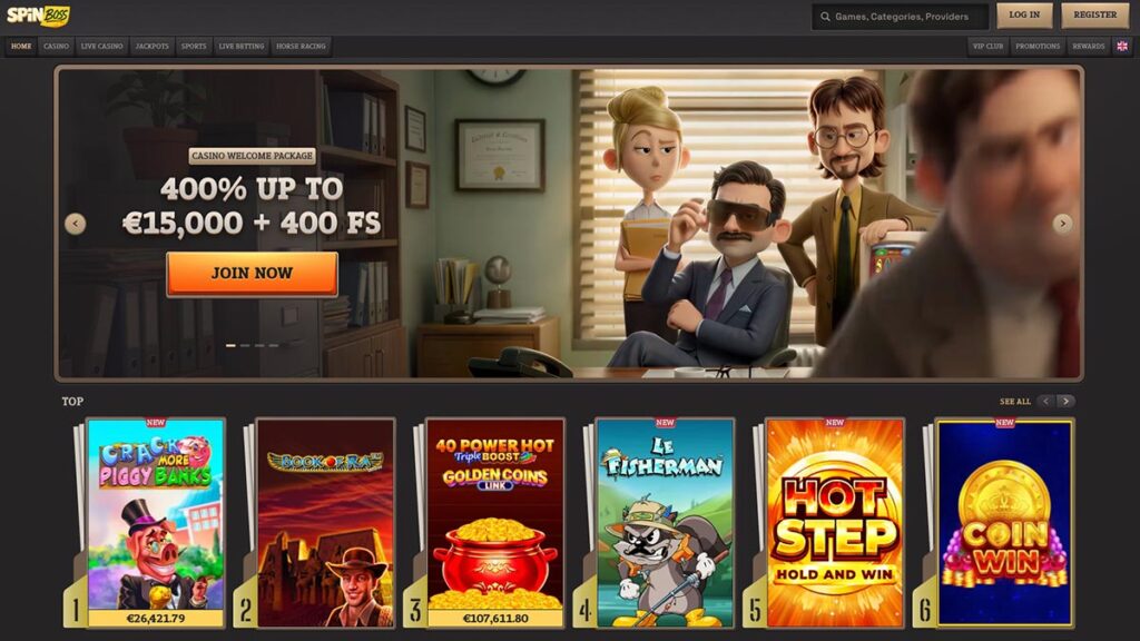 online casino buitenland van spinboss
